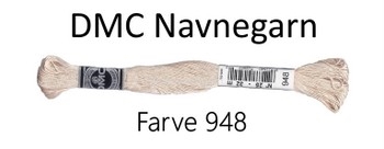 DMC Navnegarn  Nr. 25 farve 948